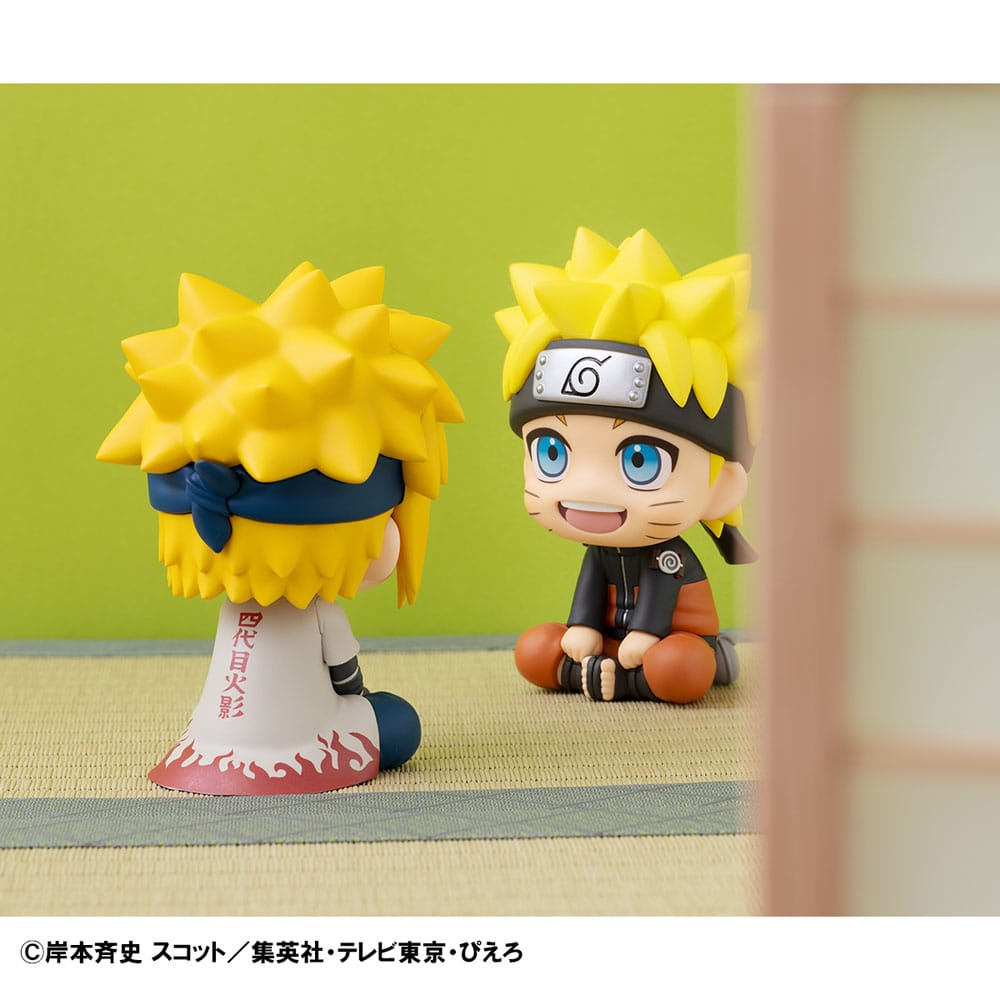 Naruto Shippuden Look Up PVC Statue Naruto Uzumaki Six Paths Sage Mode & Minato Namikaze 11 cm (with gift)  - Versand: 5-7 Tage nach Bestellung