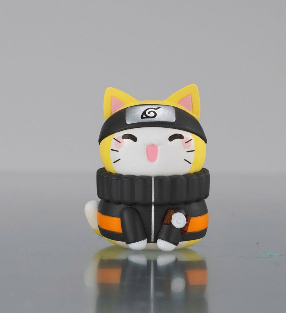 Naruto Shippuden Mega Cat Project Nyaruto Series Sammelfigur mit Tasche Naruto 2025 Limited Edition 7 cm         - Versand: 5-7 Tage nach Bestellung