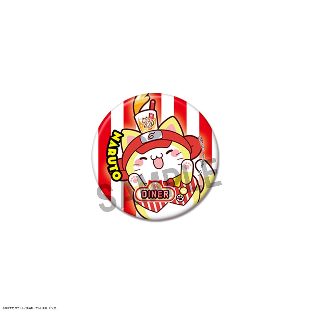 Naruto Mega Cat Project Nyaruto! Metall Ansteck-Buttons 5 cm Sortiment (16)  - Versand: 5-7 Tage nach Bestellung