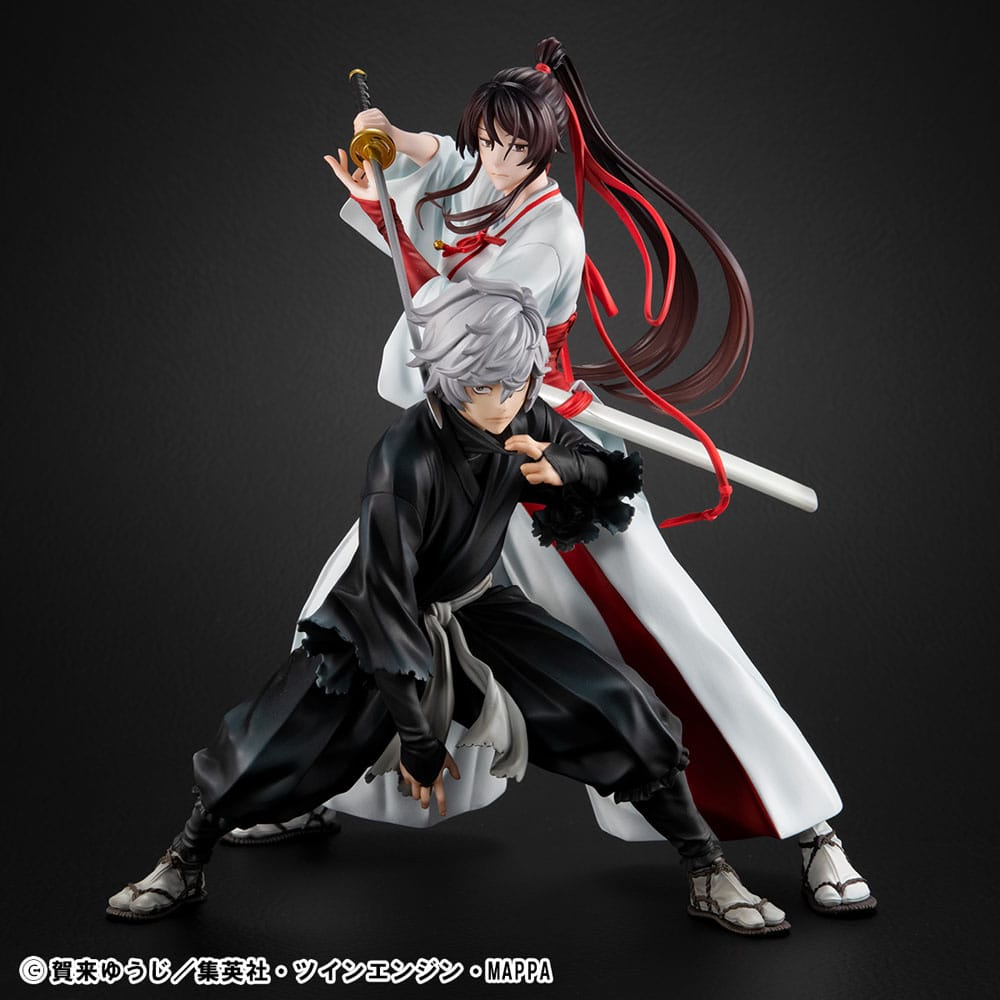 Hell´s Paradise Lucrea PVC Statuen 2er-Set Gabimaru & Sagiri Yamada Asaemon 20 cm         - Preorder - ETA: 02.11.2025