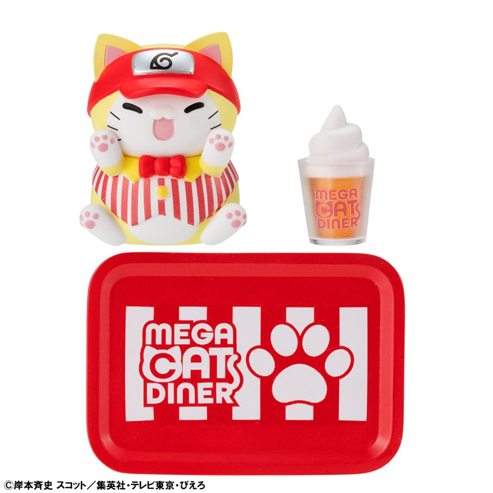 Naruto Shippuden Mega Cat Project Nyaruto! Sammelfiguren Mega Cat Diner 3 cm Sortiment (6)     - Preorder - ETA: 25.01.2026