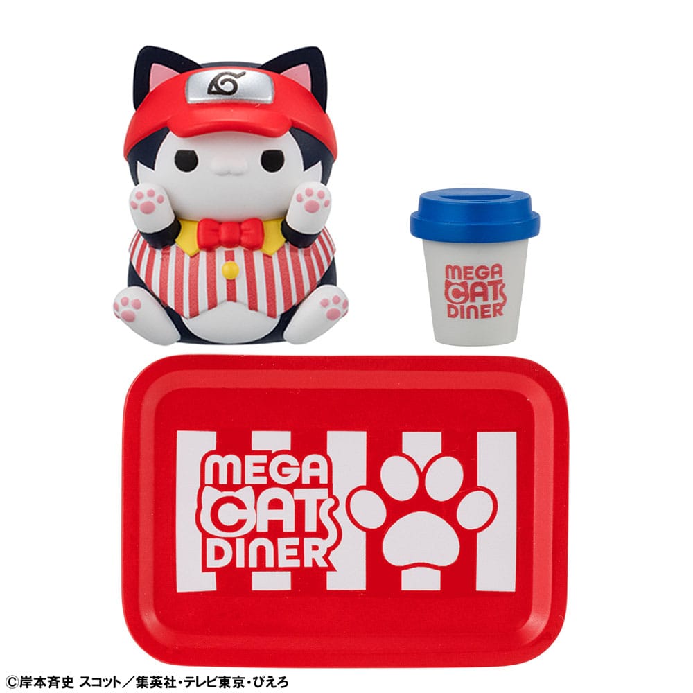 Naruto Shippuden Mega Cat Project Nyaruto! Sammelfiguren Mega Cat Diner 3 cm Sortiment (6)     - Preorder - ETA: 25.01.2026