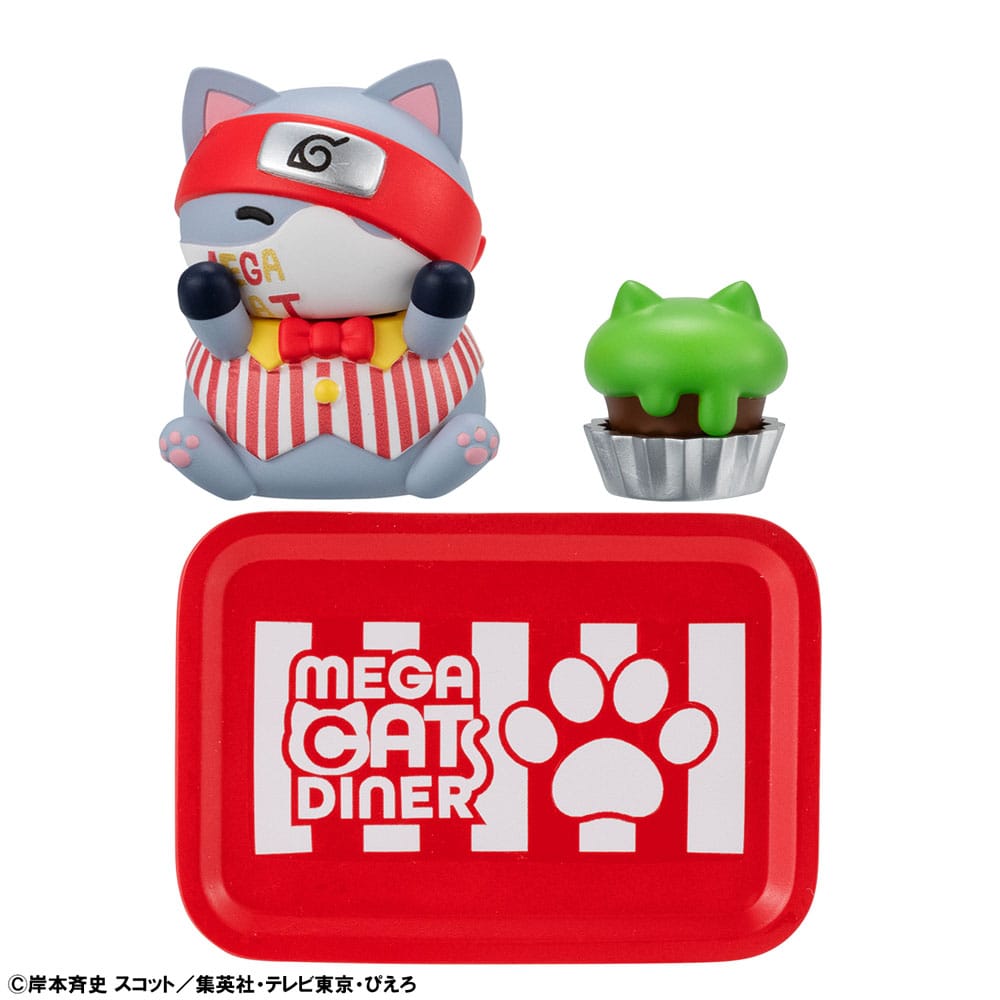 Naruto Shippuden Mega Cat Project Nyaruto! Sammelfiguren Mega Cat Diner 3 cm Sortiment (6)     - Preorder - ETA: 25.01.2026
