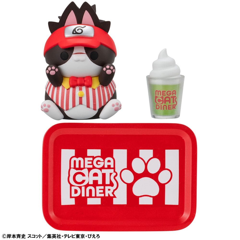 Naruto Shippuden Mega Cat Project Nyaruto! Sammelfiguren Mega Cat Diner 3 cm Sortiment (6)     - Preorder - ETA: 25.01.2026