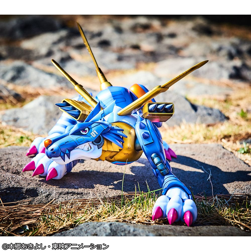 Digimon Adventure Precious G.E.M. Serie PVC Statue Metal Garurumon & Ishida Yamato 30 cm - Preorder - ETA: 25.03.2026
