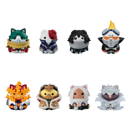My Hero Academia Mega Cat Project Heroaca Cats No.01 3 cm Sortiment (8)  - Preorder - ETA: 25.12.2025
