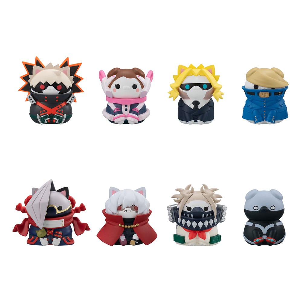 My Hero Academia Mega Cat Project Heroaca Cats No.02 3 cm Sortiment (8)  - Preorder - ETA: 25.01.2026