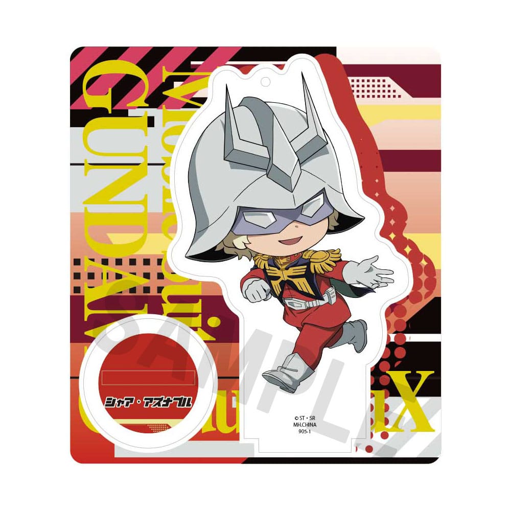 Mobile Suit Gundam GQuuuuuuX Acryl Figuren 9 cm Display (6)               - Versand: 7 Tage nach Bestellung