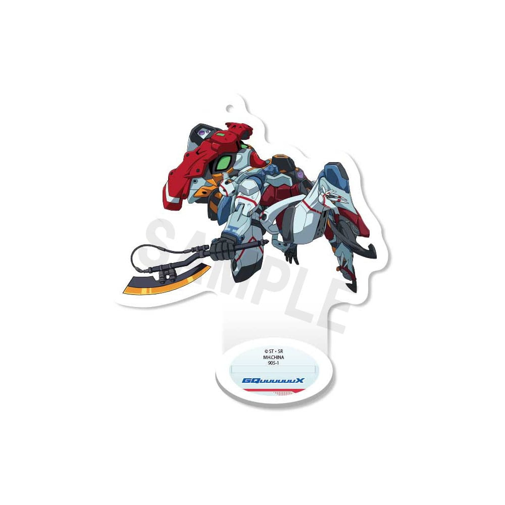 Mobile Suit Gundam GQuuuuuuX Acryl Figuren 9 cm Display (6)               - Versand: 7 Tage nach Bestellung