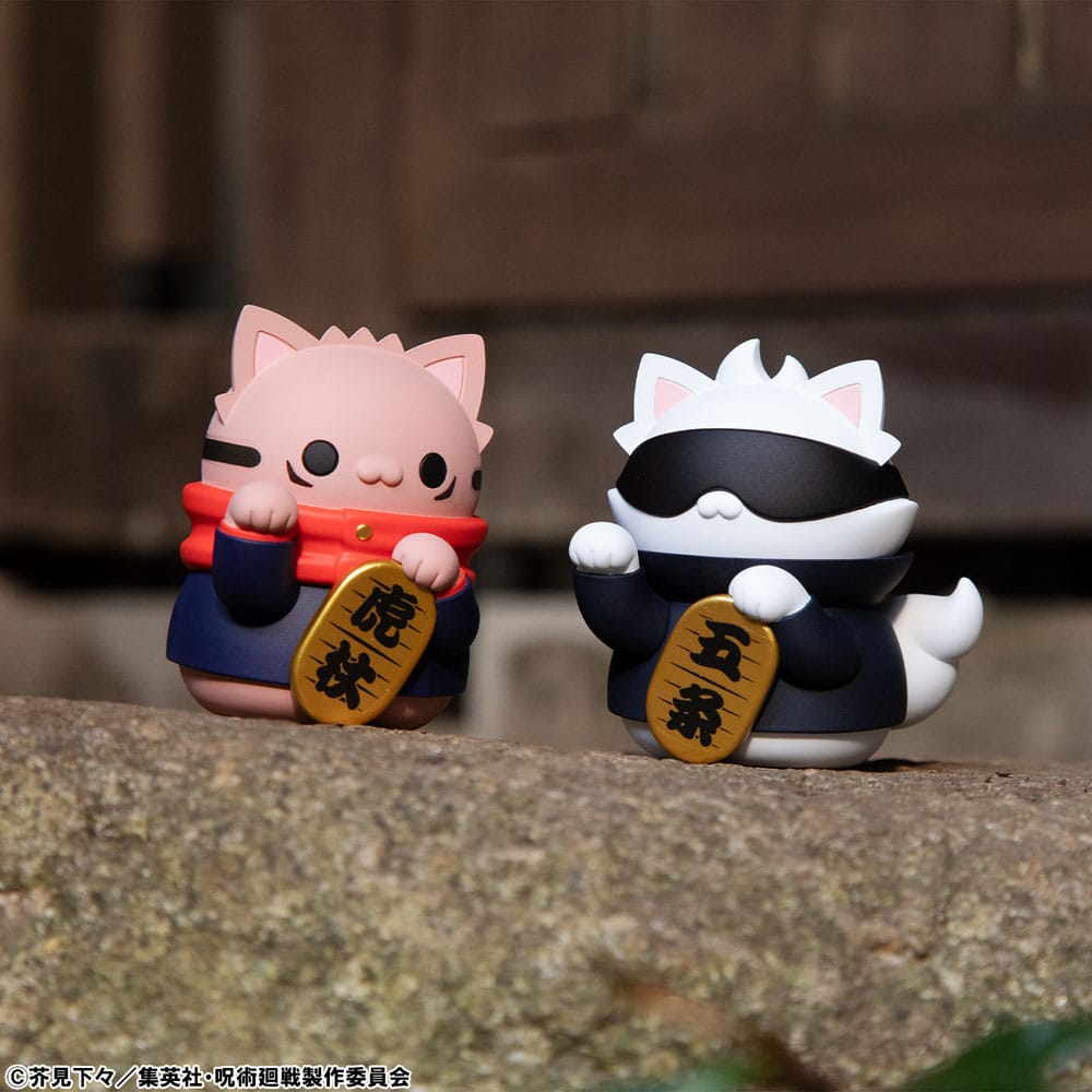 Jujutsu Kaisen Mega Cat Project Sammelfiguren Fortune Cats 7 cm Sortiment (6)     - Preorder - ETA: 25.06.2026