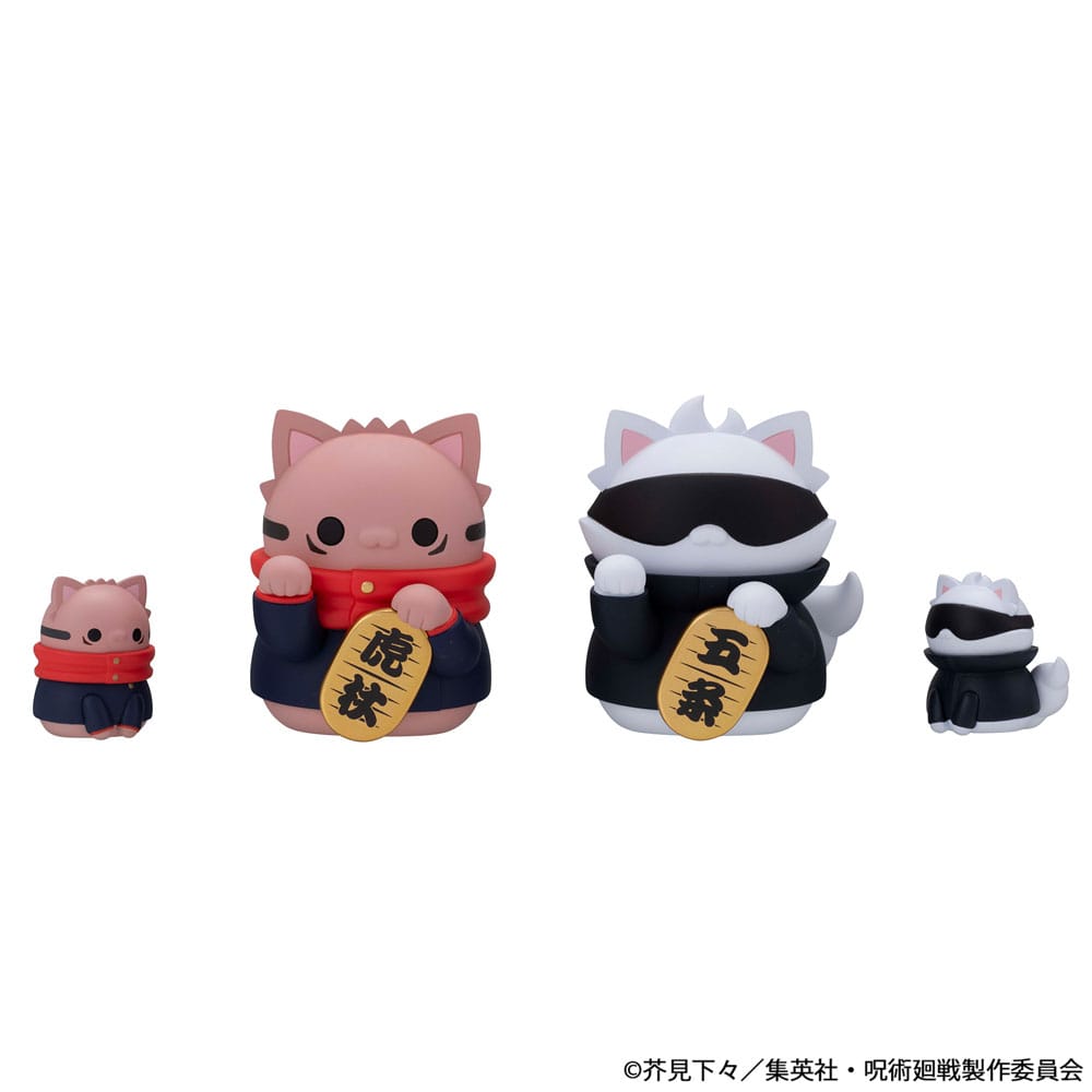Jujutsu Kaisen Mega Cat Project Sammelfiguren Fortune Cats 7 cm Sortiment (6)     - Preorder - ETA: 25.06.2026