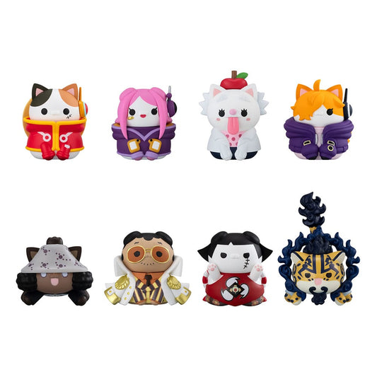 One Piece Mega Cat Project Sammelfiguren Egghead NyanPieceNyan! 3 cm Sortiment (8)    - Preorder - ETA: 25.02.2026