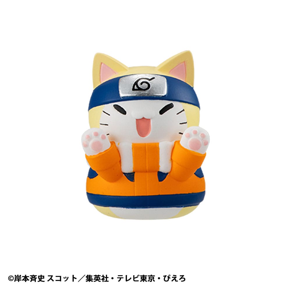 Naruto Shippuden Mega Cat Project Nyaruto! Sammelfiguren Come here Sasuke-kun 3 cm Sortiment (8)     - Preorder - ETA: 25.03.2026