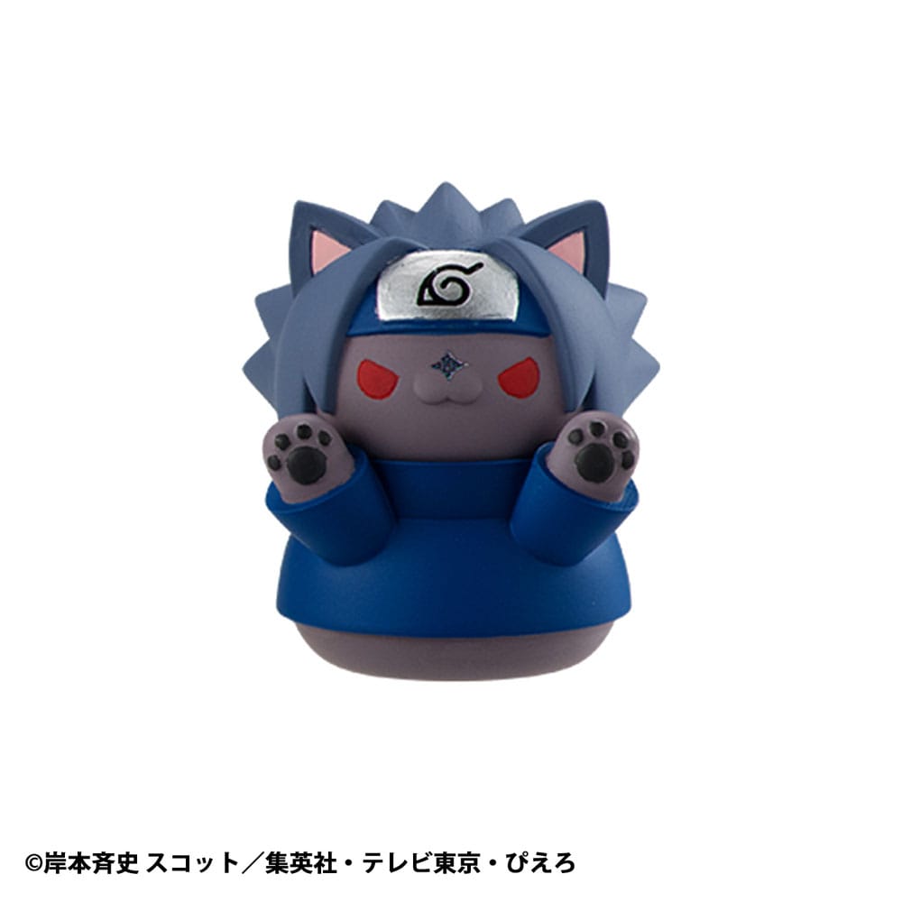 Naruto Shippuden Mega Cat Project Nyaruto! Sammelfiguren Come here Sasuke-kun 3 cm Sortiment (8)     - Preorder - ETA: 25.03.2026