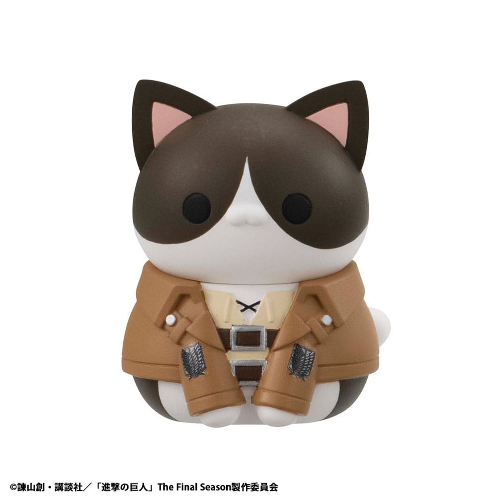 Attack on Titan Mega Cat Project Attack on Tinyan Sammelfiguren Gathering Scout Regiment danyan! 3 cm Sortiment (8)     - Preorder - ETA: 25.03.2026