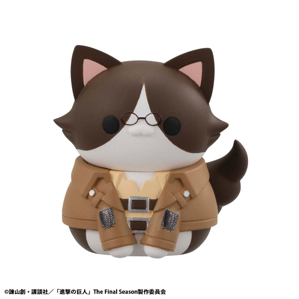 Attack on Titan Mega Cat Project Attack on Tinyan Sammelfiguren Gathering Scout Regiment danyan! 3 cm Sortiment (8)     - Preorder - ETA: 25.03.2026