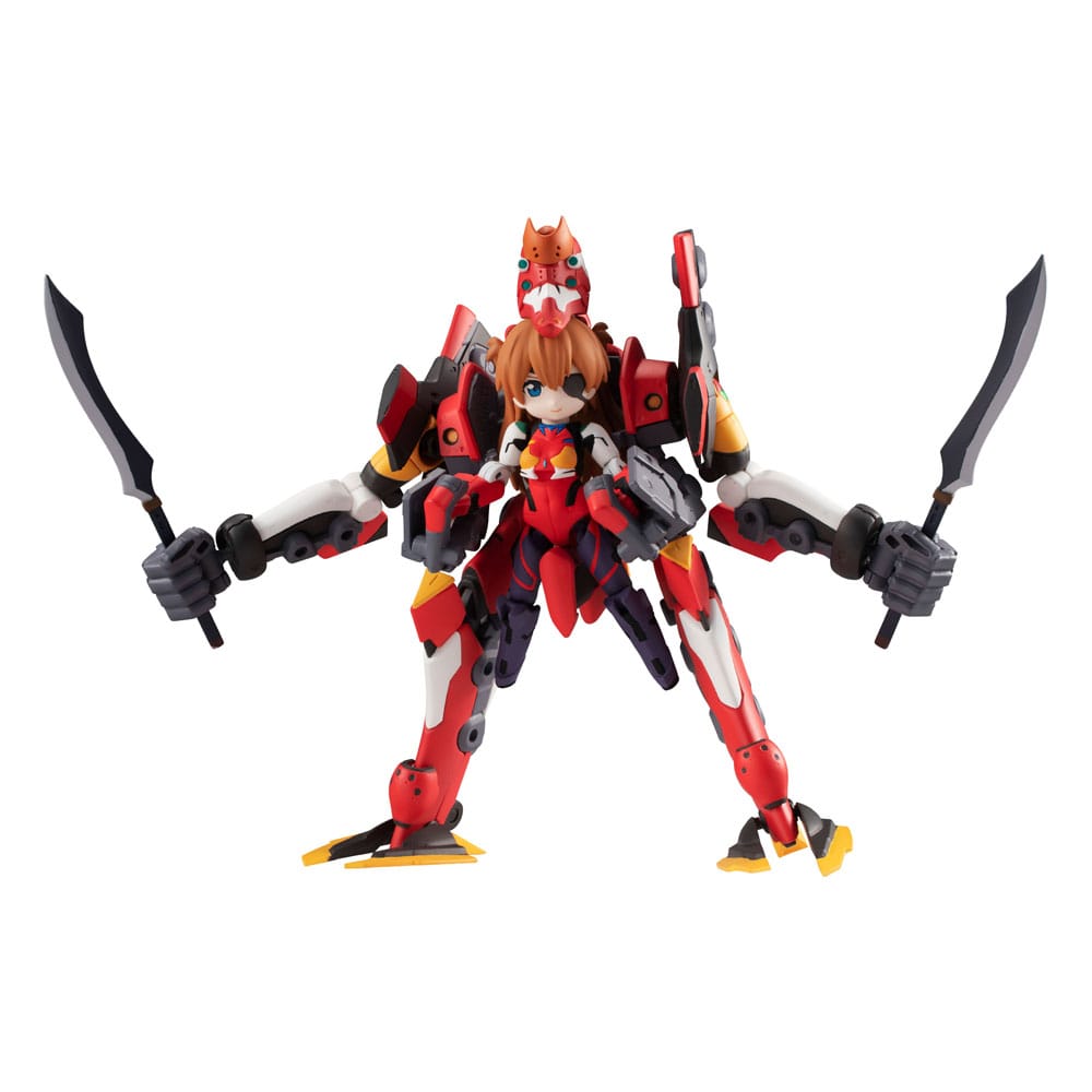 Evangelion Desktop Army Actionfiguren Shikinami Asuka Langley & Evangelion 2 8 - 15 cm   - Preorder - ETA: 25.04.2026