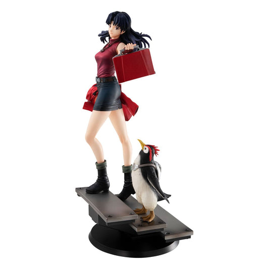 Rebuild of Evangelion Gals PVC Statue Misato Katsuragi & Pen Pen 25 cm - Preorder - ETA: 25.04.2026