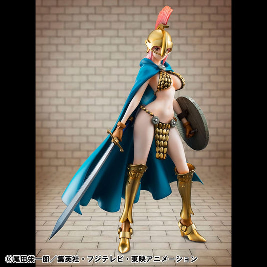 One Piece P.O.P PVC Statue Gladiator Rebecca Sailing Again Super Limited Reprint Ver. 22 cm - Preorder - ETA: 25.03.2026