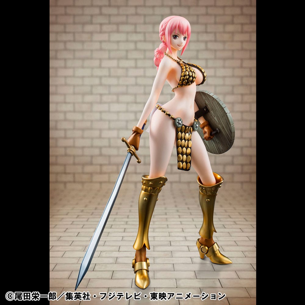 One Piece P.O.P PVC Statue Gladiator Rebecca Sailing Again Super Limited Reprint Ver. 22 cm - Preorder - ETA: 25.03.2026