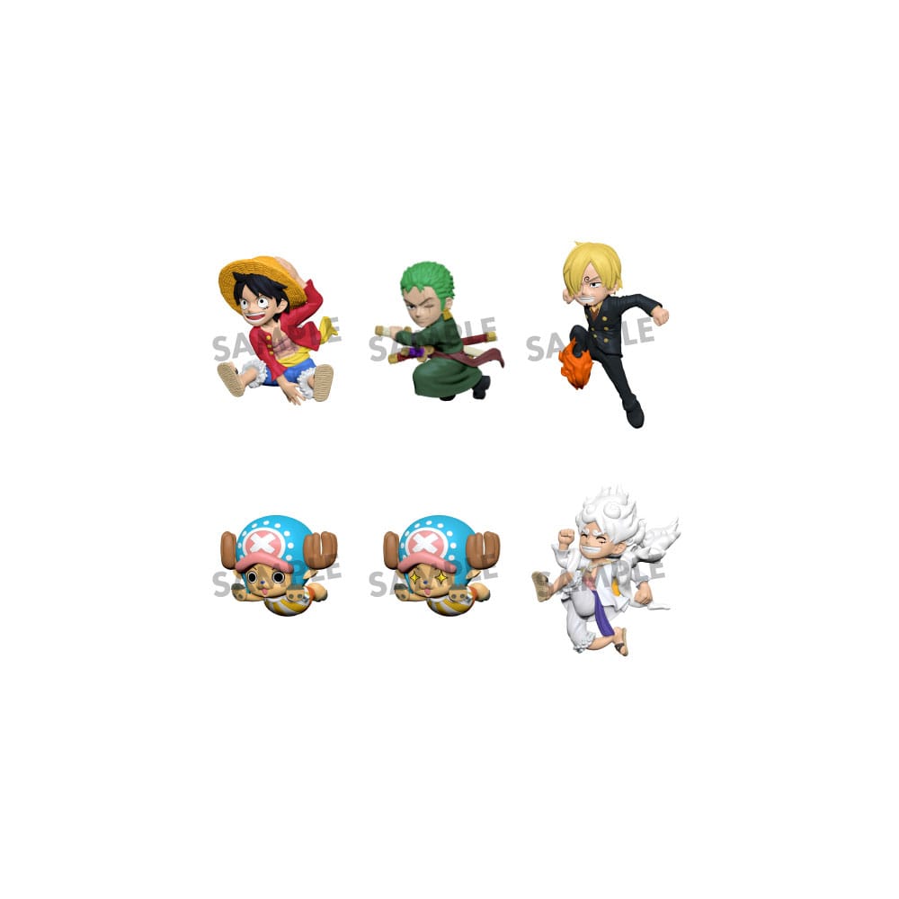 One Piece Tobimasu Sammelfiguren 5 cm Blind Box Sortiment (6)       - Preorder - ETA: 25.05.2026