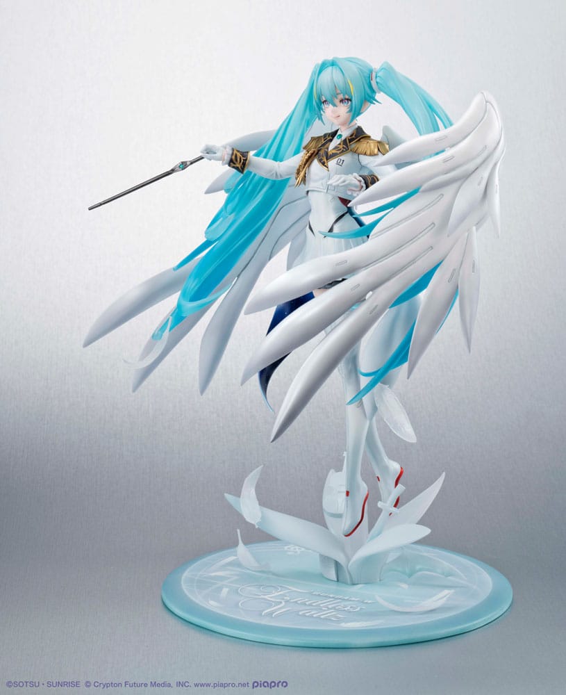 Mobile Suit Gundam x Hatsune Miku Lucrea PVC Statue Hatsune Miku x Wing Gundam Zero EW 45th Anniversary 27 cm         - Preorder - ETA: 12.09.2026
