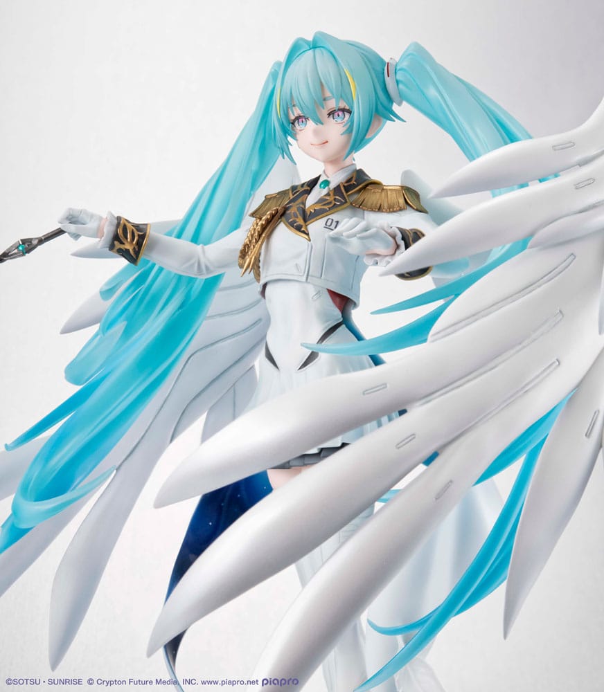 Mobile Suit Gundam x Hatsune Miku Lucrea PVC Statue Hatsune Miku x Wing Gundam Zero EW 45th Anniversary 27 cm         - Preorder - ETA: 12.09.2026