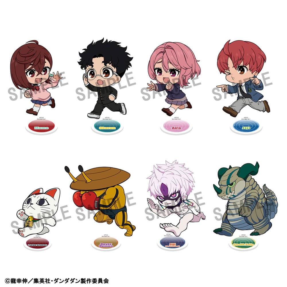 Dandadan TokoToko Acryl Figuren Vol. 2 Blind Box Display 9 cm (8)   - Preorder - ETA: 25.05.2026