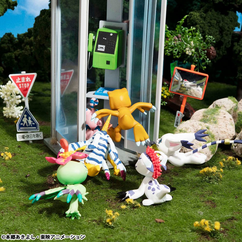 Digimon Adventure Digicolle! Series Sammelfiguren 5 cm Mix Sortiment (8)  - Preorder - ETA: 25.04.2026