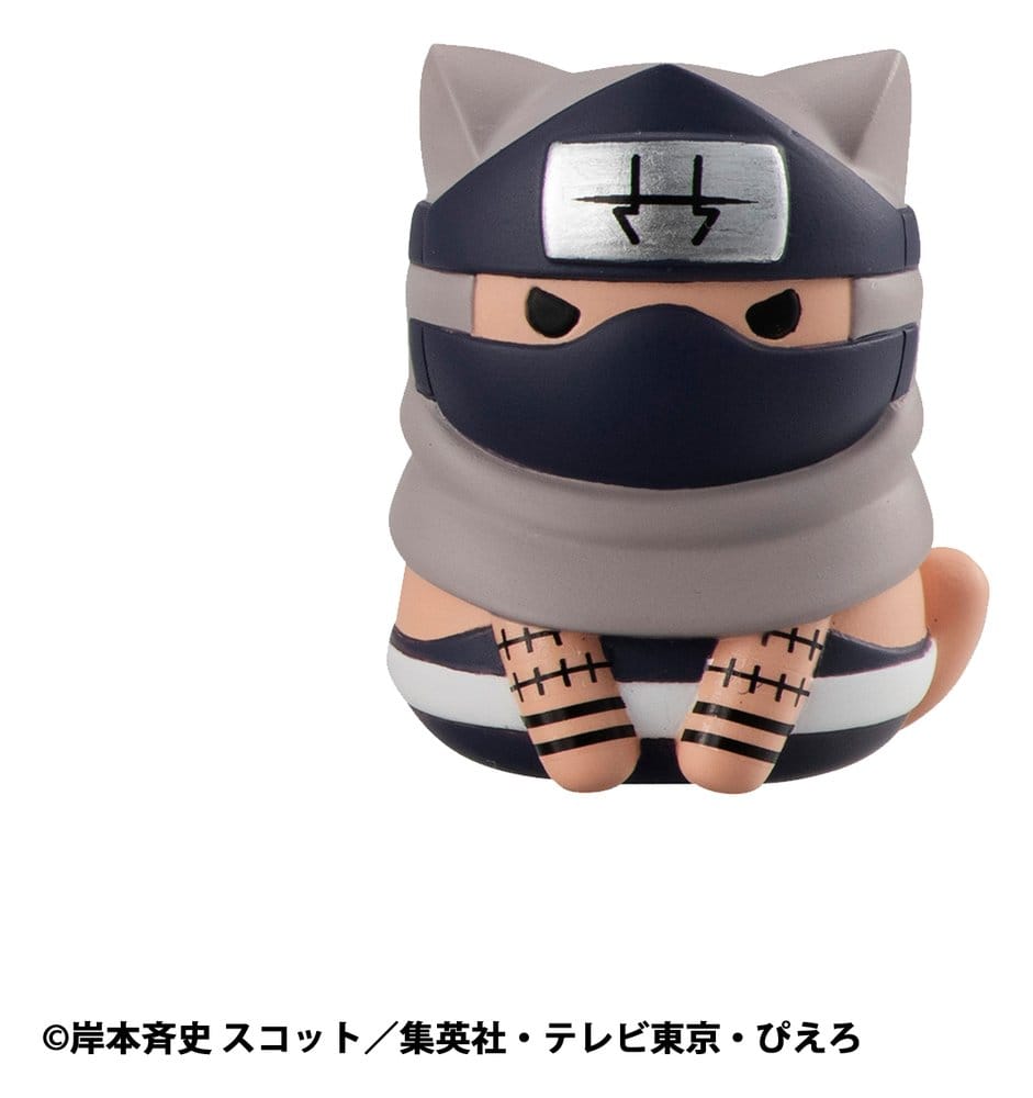 Naruto Shippuden Mega Cat Project Sammelfiguren Defense Battle of Village of Konoha! 3 cm Nyaruto! Blind Box Sortiment (8) (re-run) - Preorder - ETA: 25.09.2026