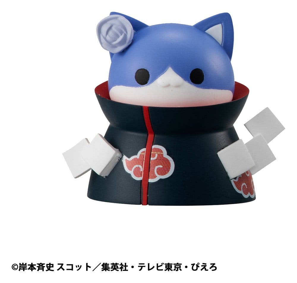 Naruto Shippuden Mega Cat Project Sammelfiguren Defense Battle of Village of Konoha! 3 cm Nyaruto! Blind Box Sortiment (8) (re-run) - Preorder - ETA: 25.09.2026