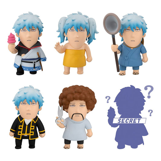 Gintama x Okawabukubu Sammelfiguren We love Ginsan 10 cm Blind Box Sortiment (6)   - Preorder - ETA: 25.08.2026