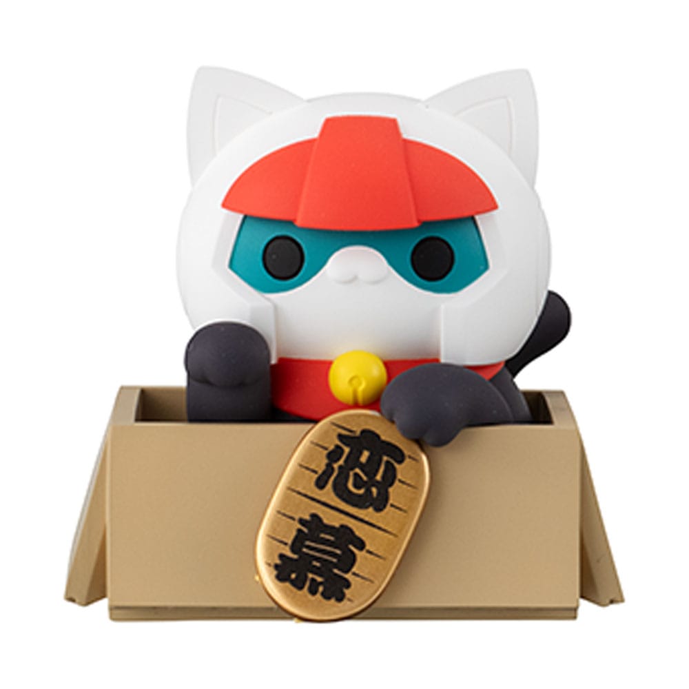 Mobile Suit Gundam Mega Cat Project Nyandam Sammelfiguren Luckycat 6 cm Blind Box Sortiment (6)    - Preorder - ETA: 25.08.2026