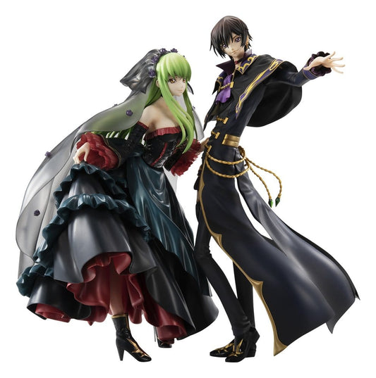 Code Geass: Lelouch of the Rebellion Precious G.E.M. Serie Statuen 2er-Pack L.L. & C.C. 20th Anniversary 25 cm - Preorder - ETA: 25.10.2026