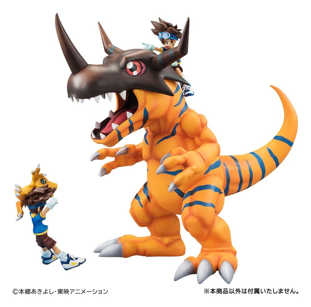 Digimon Adventure Precious G.E.M. Series PVC Figur Greymon & Taichi Yagami 25 cm (Repeat) - Preorder - ETA: 25.01.2027