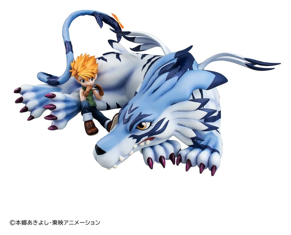 Digimon Adventure G.E.M. Series PVC Figur Garurumon & Ishida Yamato 25 cm (Repeat) - Preorder - ETA: 25.02.2027