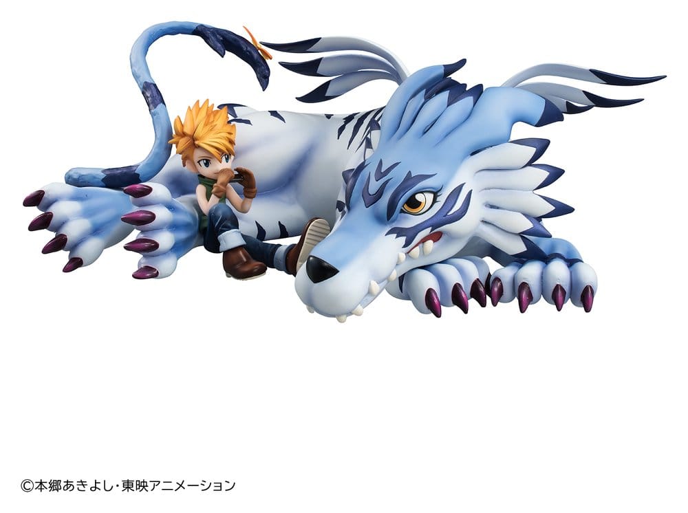 Digimon Adventure G.E.M. Series PVC Figur Garurumon & Ishida Yamato 25 cm (Repeat) - Preorder - ETA: 25.02.2027