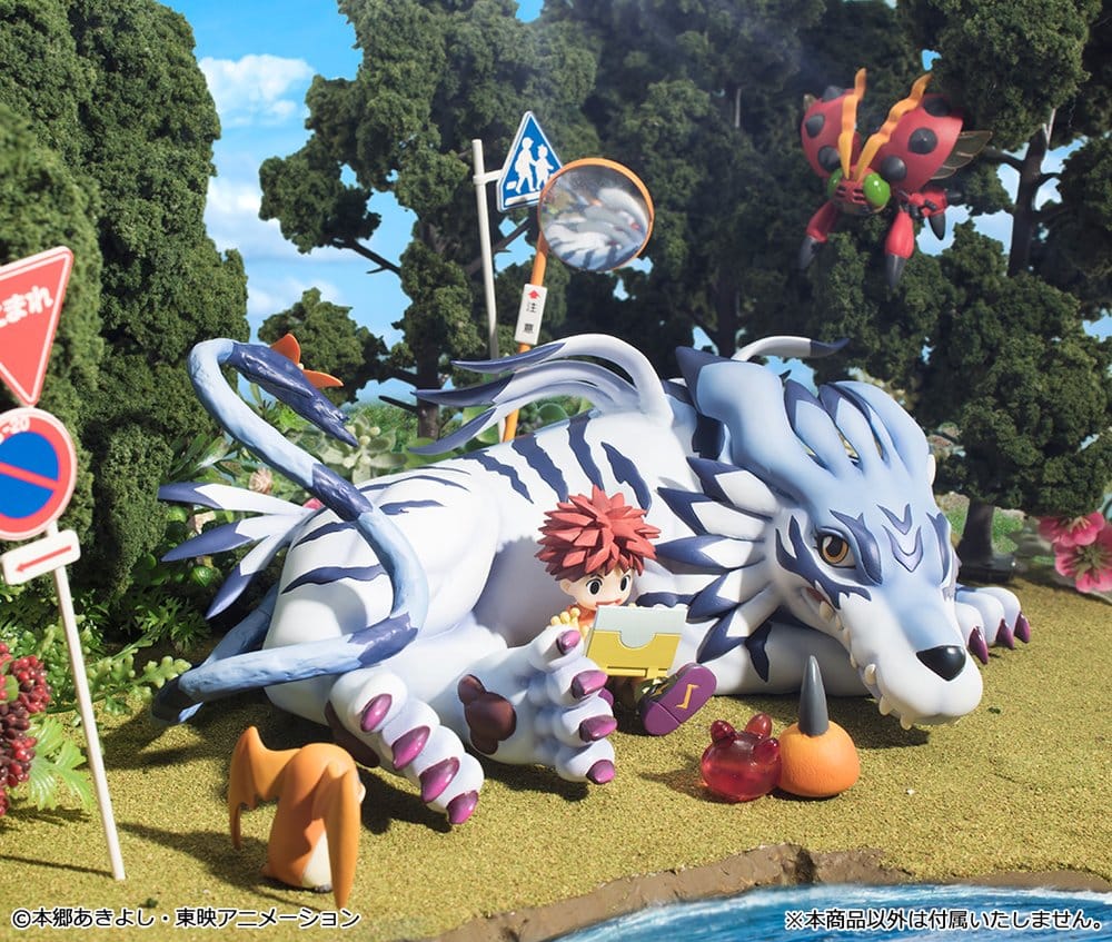 Digimon Adventure G.E.M. Series PVC Figur Garurumon & Ishida Yamato 25 cm (Repeat) - Preorder - ETA: 25.02.2027