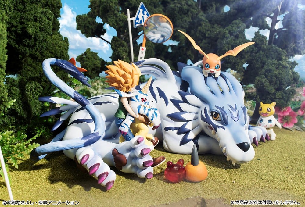 Digimon Adventure G.E.M. Series PVC Figur Garurumon & Ishida Yamato 25 cm (Repeat) - Preorder - ETA: 25.02.2027