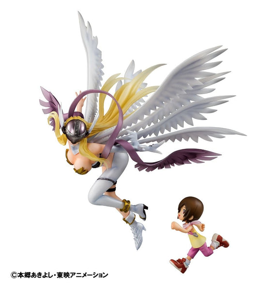 Digimon Adventure Precious G.E.M. Serie PVC Statue Angewomon & Hikari Yagami 22 cm   - Preorder - ETA: 25.09.2026