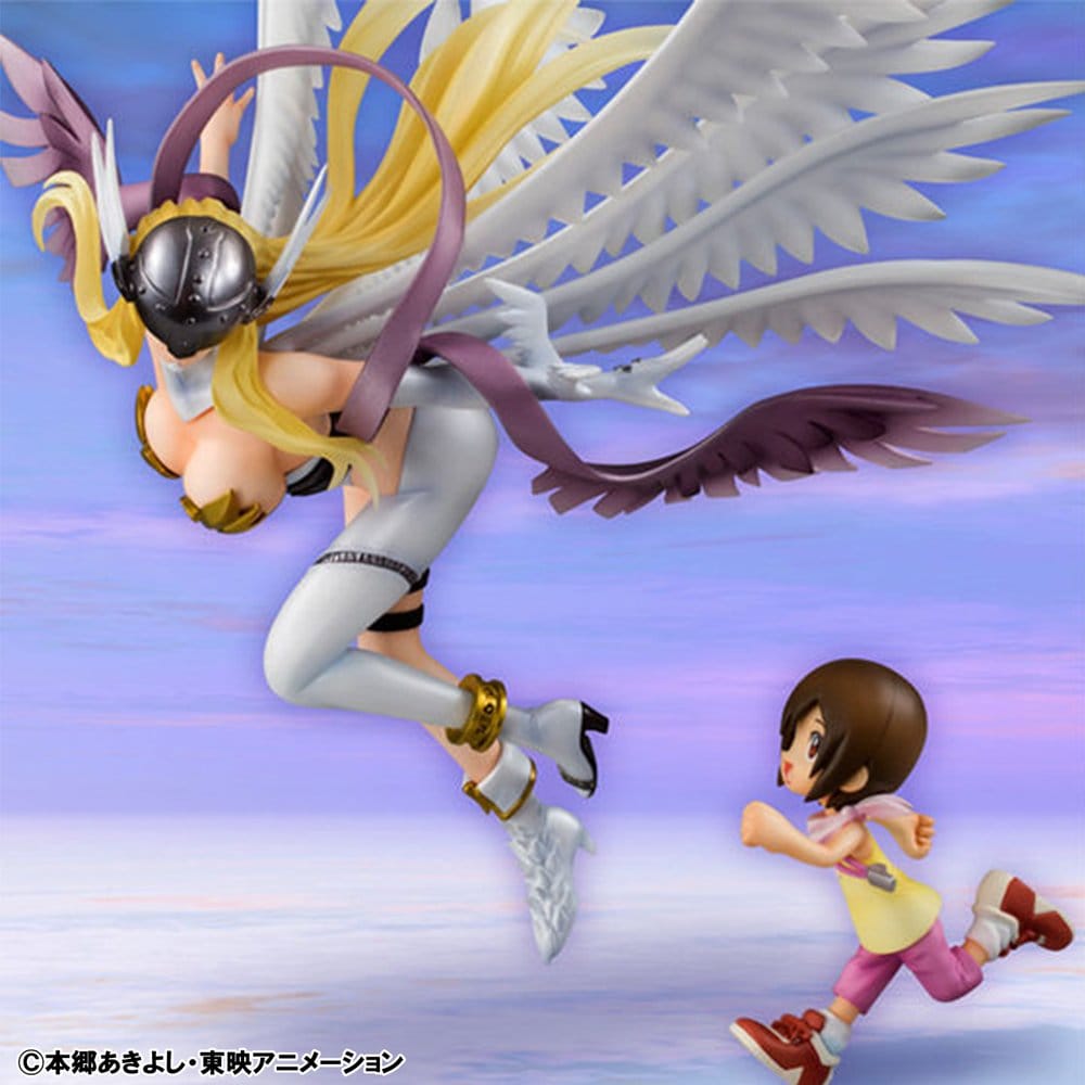 Digimon Adventure Precious G.E.M. Serie PVC Statue Angewomon & Hikari Yagami 22 cm   - Preorder - ETA: 25.09.2026