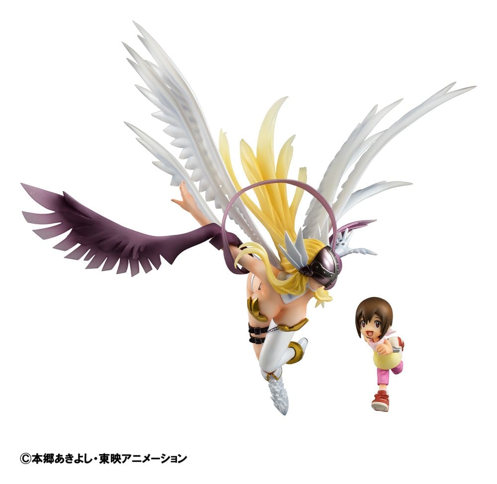 Digimon Adventure Precious G.E.M. Serie PVC Statue Angewomon & Hikari Yagami 22 cm   - Preorder - ETA: 25.09.2026