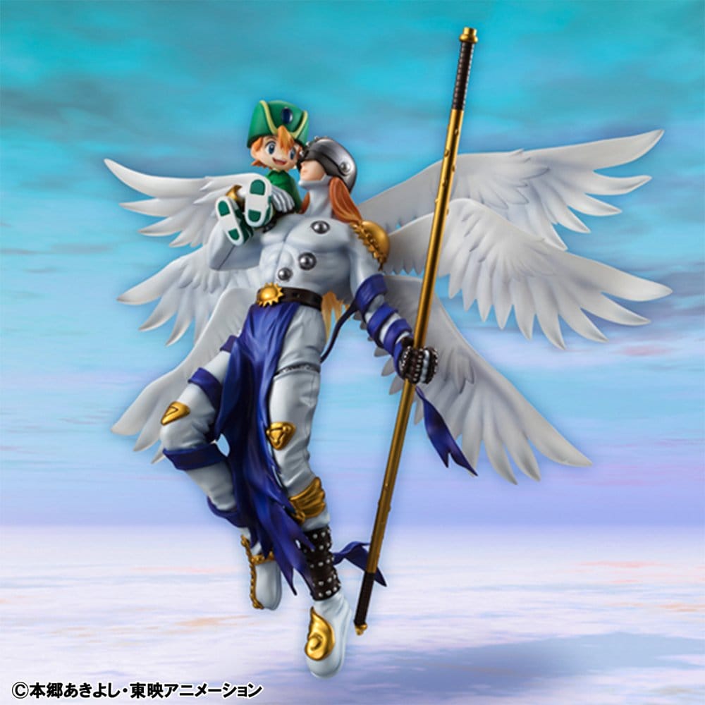 Digimon Adventure G.E.M. Series PVC-Figur Angemon & Takeru Takaishi 22 cm (Repeat) - Preorder - ETA: 25.10.2026