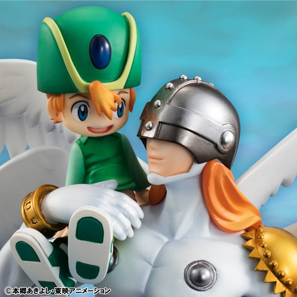 Digimon Adventure G.E.M. Series PVC-Figur Angemon & Takeru Takaishi 22 cm (Repeat) - Preorder - ETA: 25.10.2026