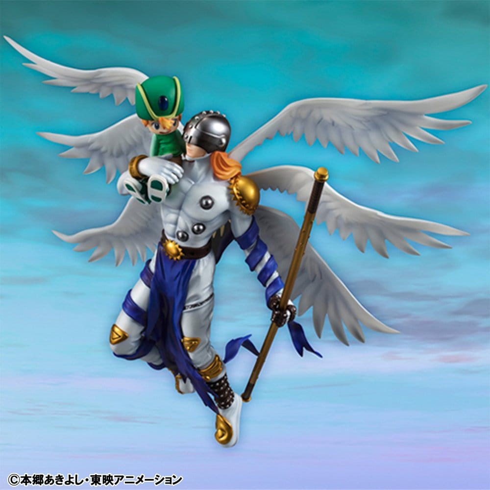 Digimon Adventure G.E.M. Series PVC-Figur Angemon & Takeru Takaishi 22 cm (Repeat) - Preorder - ETA: 25.10.2026
