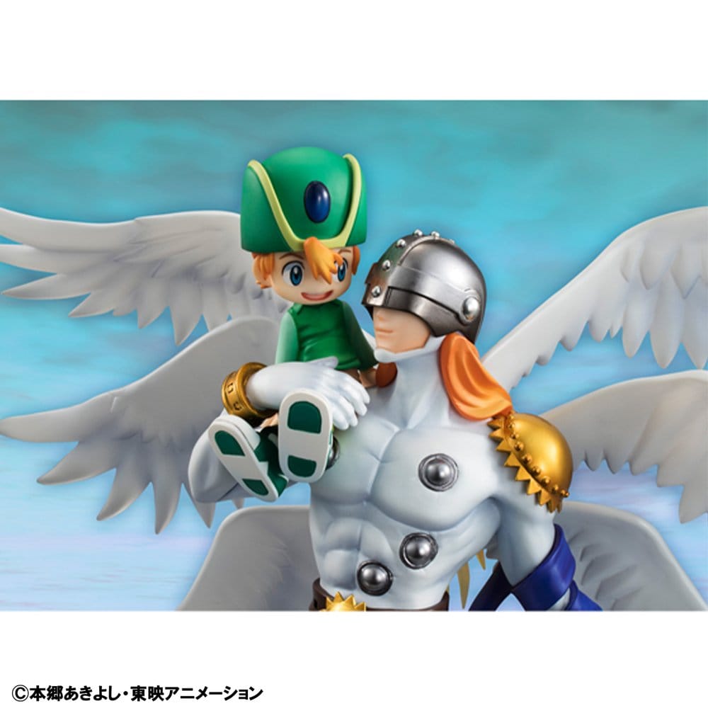 Digimon Adventure G.E.M. Series PVC-Figur Angemon & Takeru Takaishi 22 cm (Repeat) - Preorder - ETA: 25.10.2026