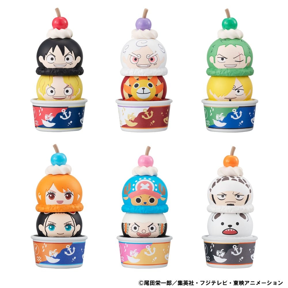 One Piece Tsumichen Stack up & Change Sammelfiguren 6er-Pack 8 cm (with gift)             - Preorder - ETA: 25.08.2026