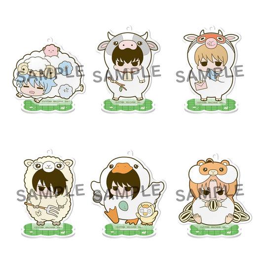 Gintama Acryl Figuren Prince Hata & Animal Paradise Farm of Love & Peace 6 cm Blind Box Display (6)                 - Preorder - ETA: 25.07.2026