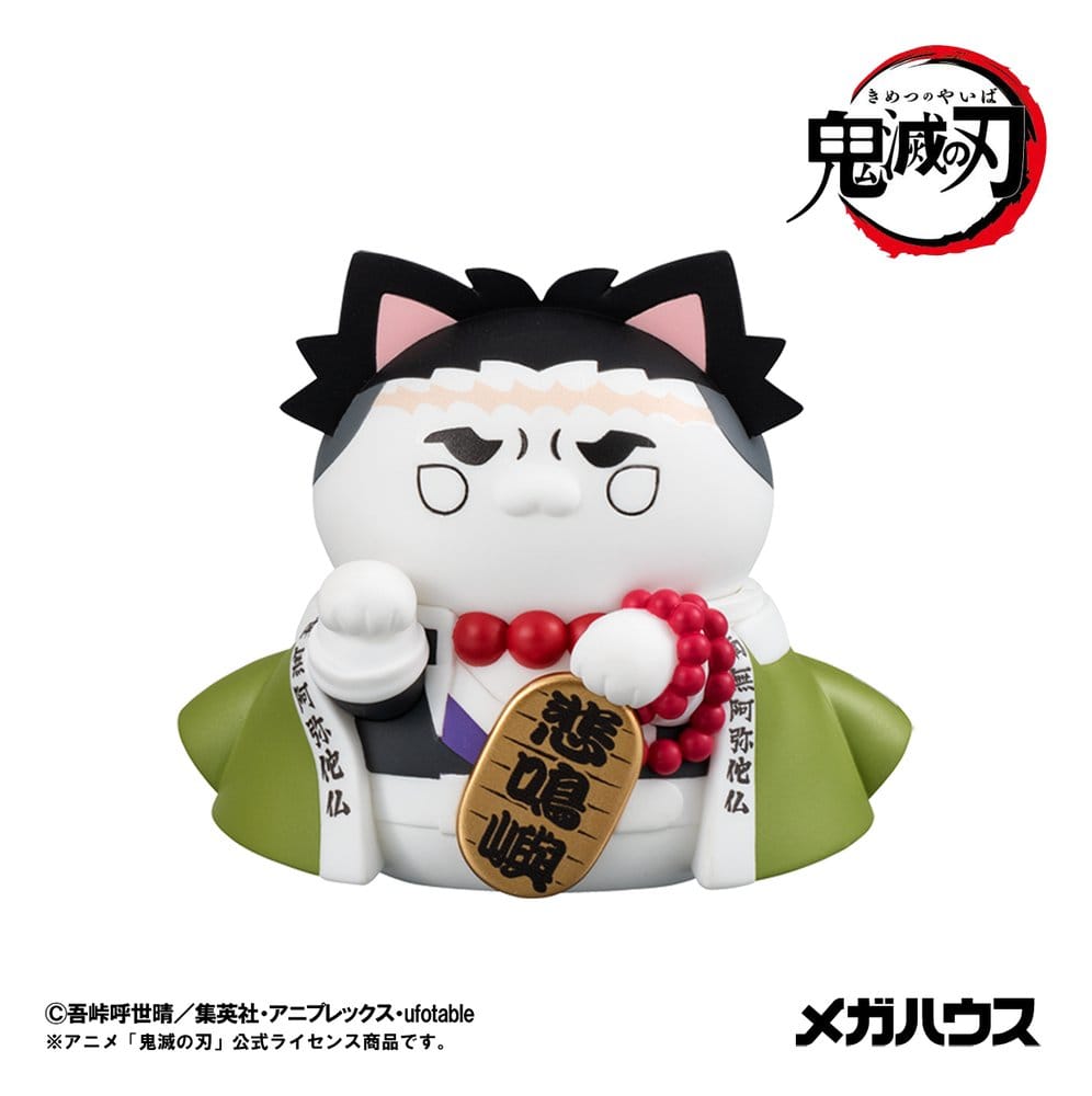 Demon Slayer: Kimetsu no Yaiba Mega Cat Project Sammelfiguren Fortune Cats Ver. 01 7 cm Blind Box Sortiment (8)       - Preorder - ETA: 25.10.2026