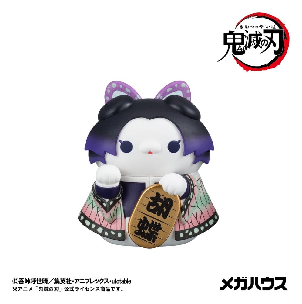Demon Slayer: Kimetsu no Yaiba Mega Cat Project Sammelfiguren Fortune Cats Ver. 01 7 cm Blind Box Sortiment (8)       - Preorder - ETA: 25.10.2026
